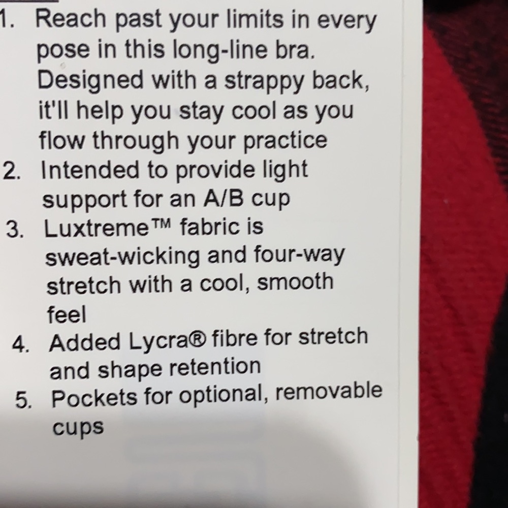 Lululemon Bra - Picture 4 of 5